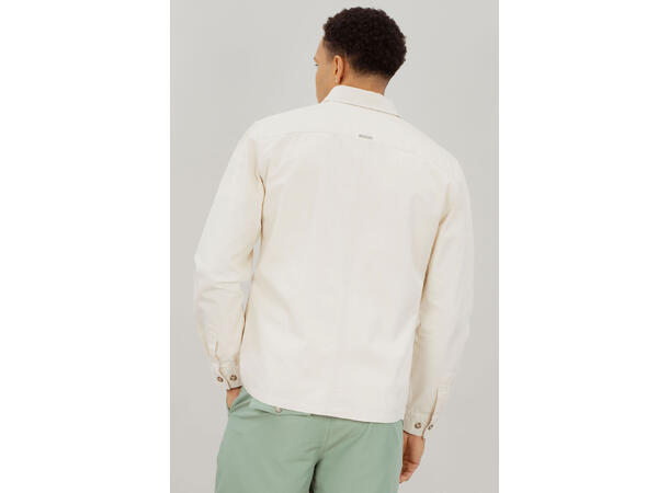 Lewis LS Shirt Cream L Cotton overshirt 