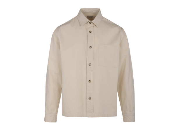 Lewis LS Shirt Cream L Cotton overshirt 