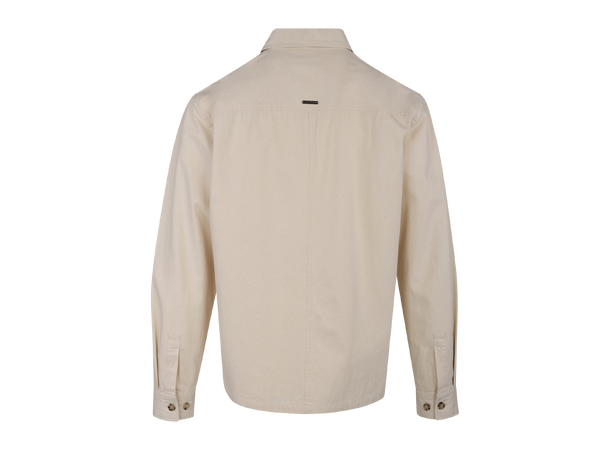 Lewis LS Shirt Cream L Cotton overshirt 