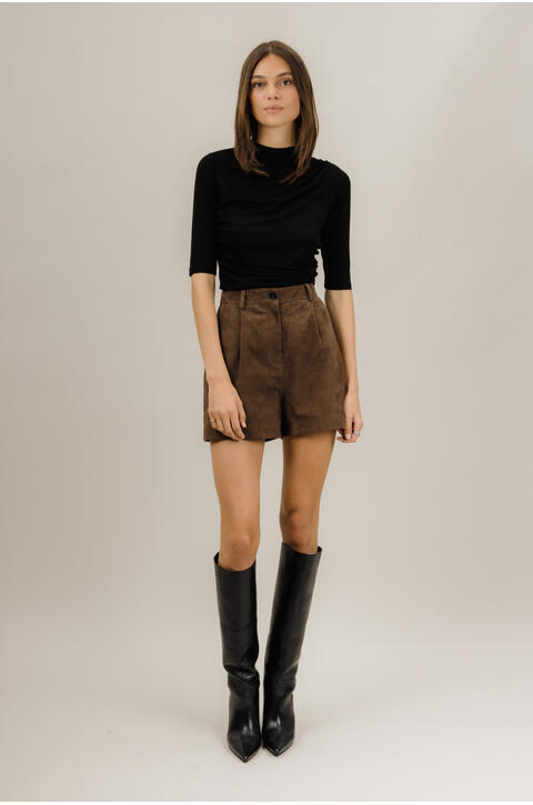 Lorie SS Top Gathered modal top