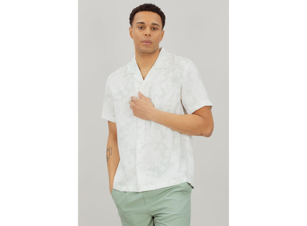 Luciano SS Shirt Light green AOP L AOP SS shirt 