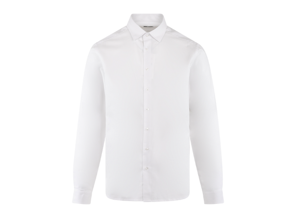 Ludde Shirt White L Oxford Lyocell shirt 