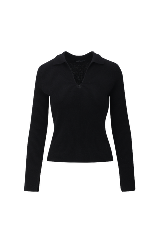 Nadja Polo Sweater Cashmere polo sweater