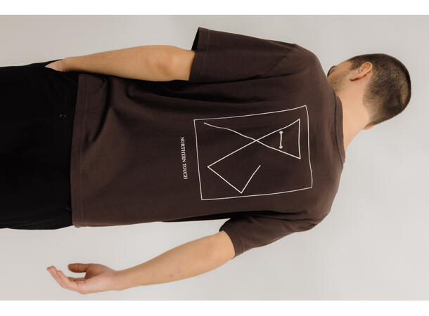 Northern Tee Brown Fox M Graphic print tee 