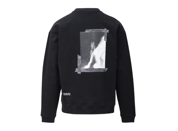 Pac Sweatshirt Black M Vintage wash print sweater 