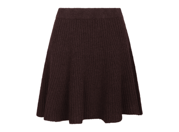 Sorba Skirt Fudge XL Rib knit mini skirt 