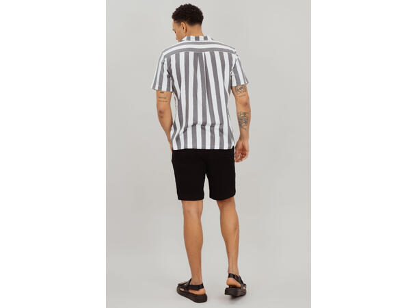 Timm Shorts Black M Wide cotton shorts 