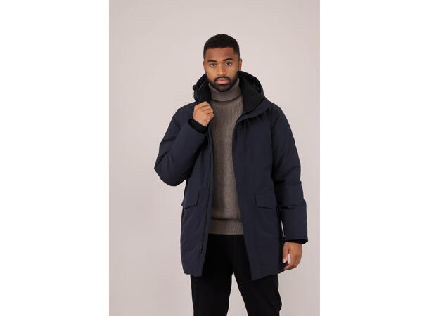 Winsor Down Parka Blue Graphite L Technical down parka 