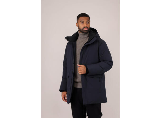 Winsor Down Parka Blue Graphite L Technical down parka 