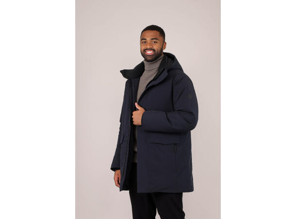 Winsor Down Parka Blue Graphite L Technical down parka 