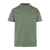 Bruno Tee Hedge green L Organic cotton mock neck 