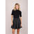 Sorba Skirt Charcoal M Rib knit mini skirt 