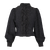 Josefine LS Blouse Black S Lace blouse 