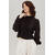 Josefine LS Blouse Black S Lace blouse 