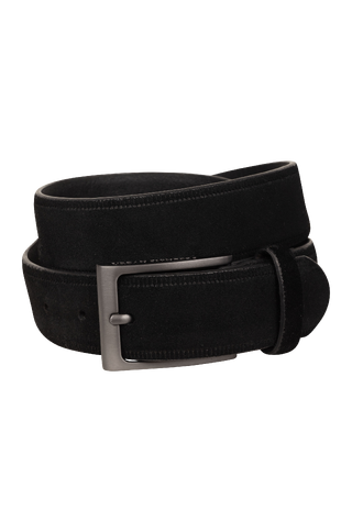 Aarhus Belt 3,5cm suede leather belt