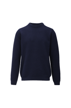 Akono Sweater Moss stitch cotton sweater