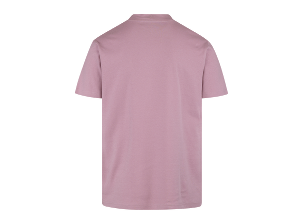 Bruno Tee Mauve Shadows L Organic cotton mock neck 