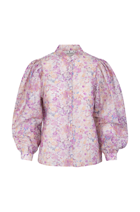 Candie Shirt Silk print shirt