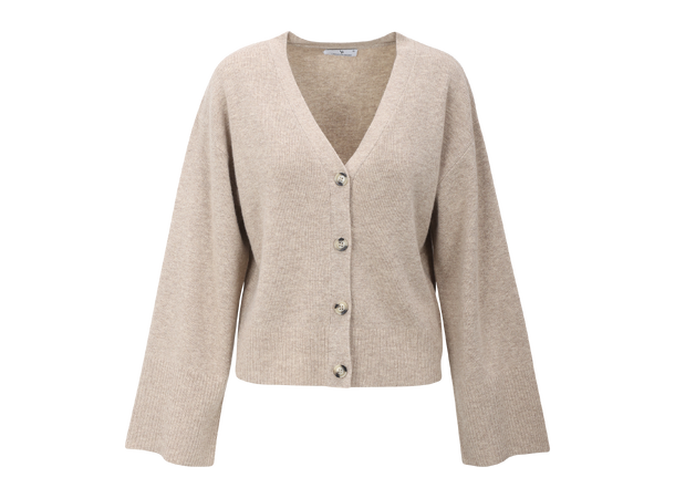 Cheddar Cardigan Light Sand M Merino cardigan 