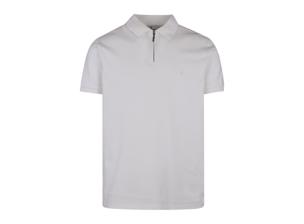 Denis SS Pique White L Interlock SS polo pique 