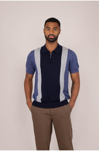 Doffa Half-zip Pique Half-zip wool SS pique