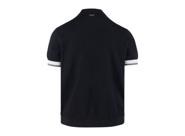 Duke Tee Black multi M Merino wool knit t-shirt 