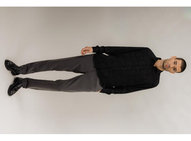 Elian Pants Charcoal M Basic stretch pants 