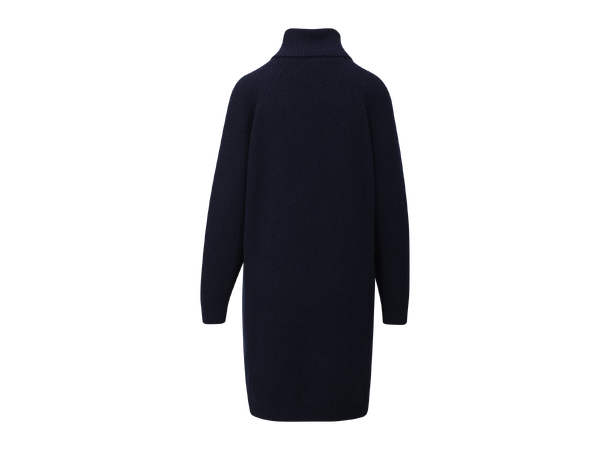 Emmie Dress Navy S Wool dress 