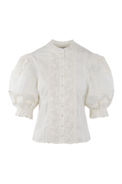 Giulia SS Blouse Lace detailed SS blouse