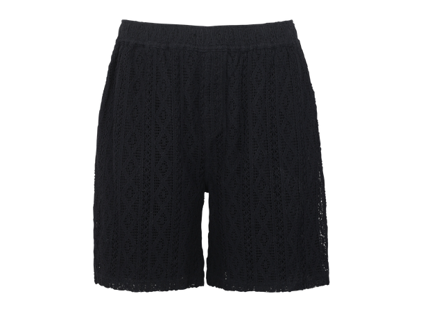 Giulio Shorts Black L Crochet shorts 