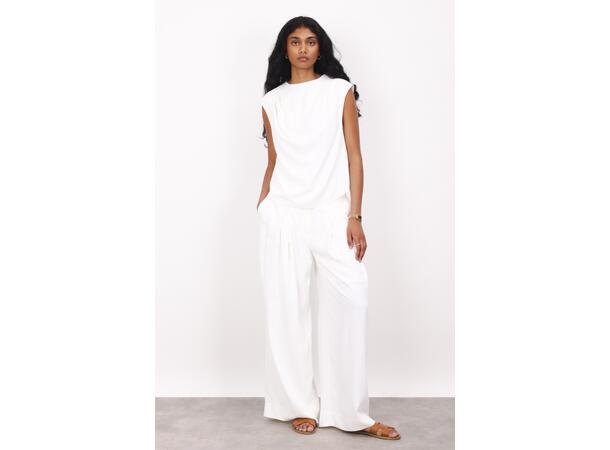 Hedwig Pants White M TENCEL™ wide leg pants 