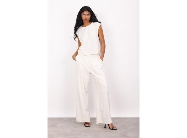 Ira Pants Light Sand L Wide pants 