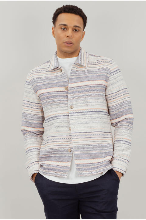 Jacob Overshirt Denim pattern overshirt