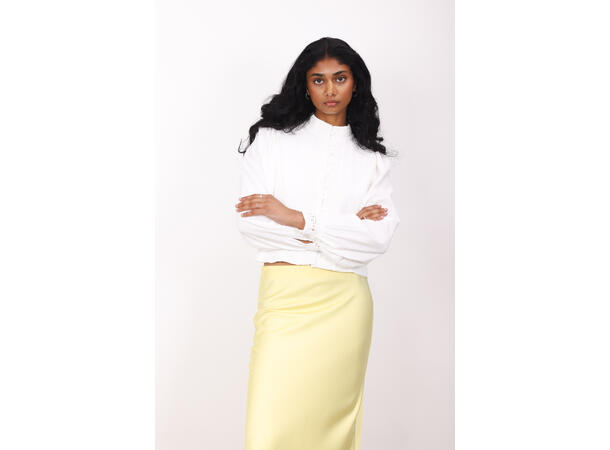 Josefine LS Blouse White S Lace blouse 