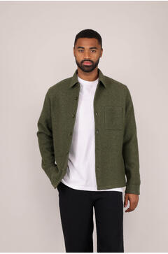 Lavo Overshirt Boiled wool overshirt