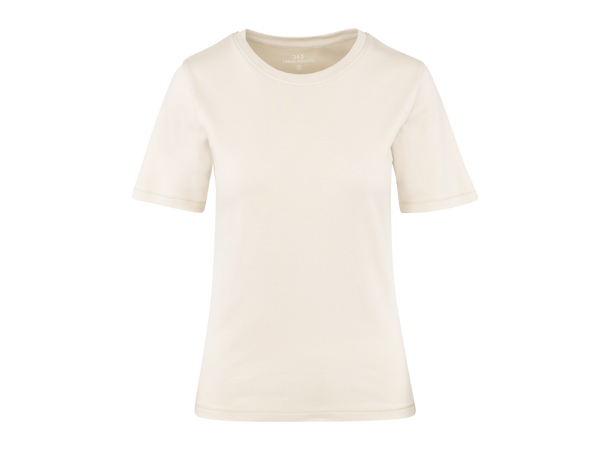 Linn Tee Light Sand M Organic r-neck tee 