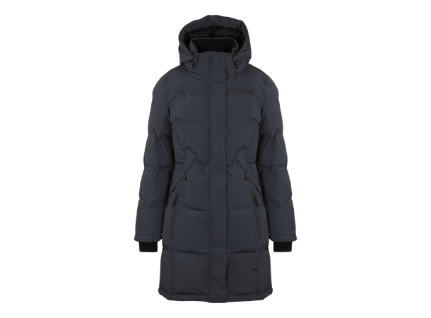 Liv Parka Dark Grey M Padded channels parka 