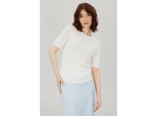 Mertina SS Top Cream XL Merino SS crewneck 
