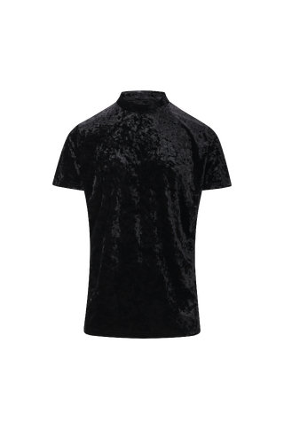 Morton Tee Velvet mock neck t-shirt