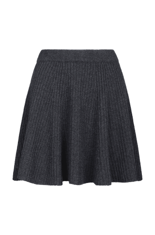 Myrtle Skirt Merino rib mini skirt