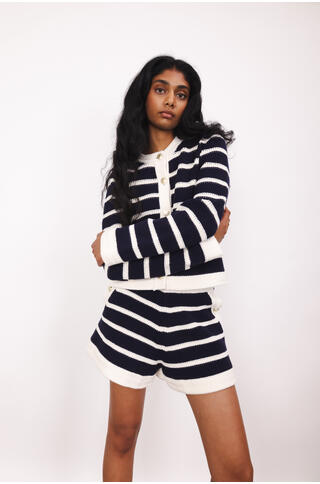 Nadia Shorts Cotton knit shorts
