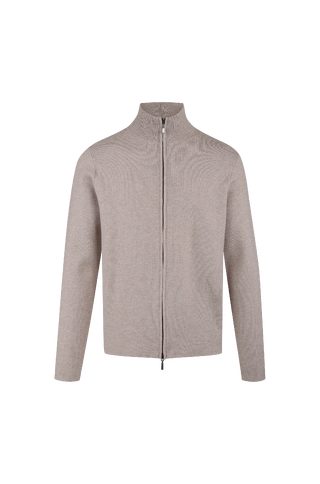 Nathan Cardigan Viscose knit 2-way zip cardigan