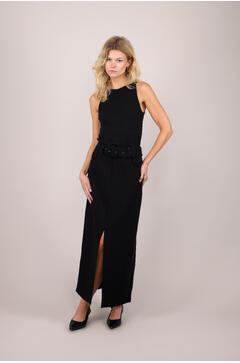 Pillan Skirt Maxi skirt with belt