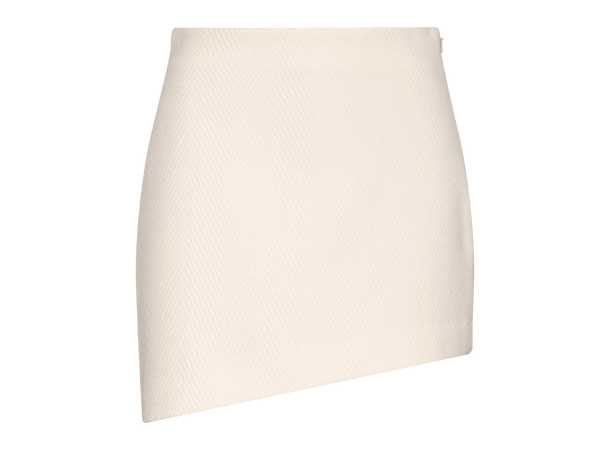 Poppy Skirt Pure Cream S Wool mini skirt 
