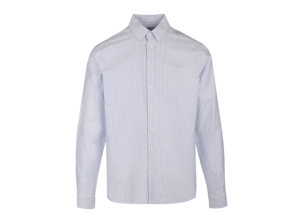 Solari LS Shirt Light Blue M Cotton stripe oxford LS shirt 