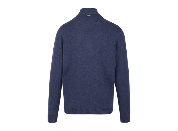Tommi Half-zip Navy L Lambswool half-zip sweater 