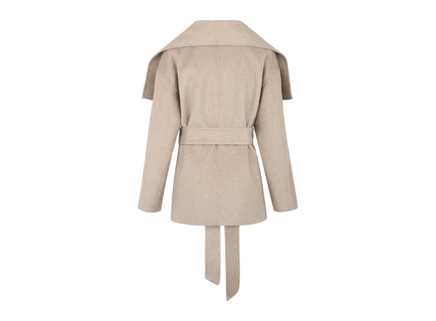 Xena Jacket Minted L Short wool wrap jacket 