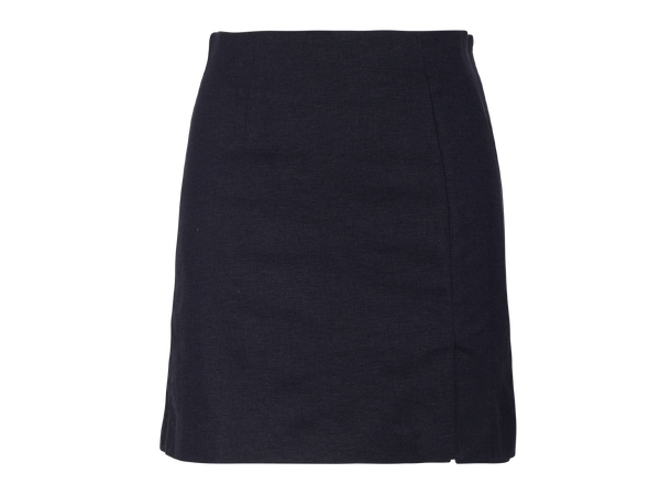 Zaliki Skirt Navy L Linen mini skirt 