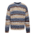 Jasper Sweater Blue multi M Space dye striped sweater 