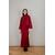 Gamma Skirt Burgundy S Maxi satin slip skirt 